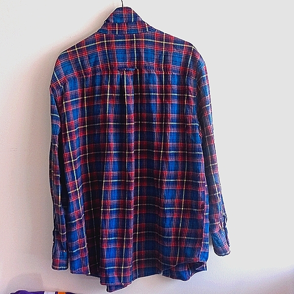 JOHN BARTLETT FLANNEL LONG SLEEVE SHIRT - Picture 2 of 2